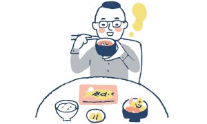 夕食